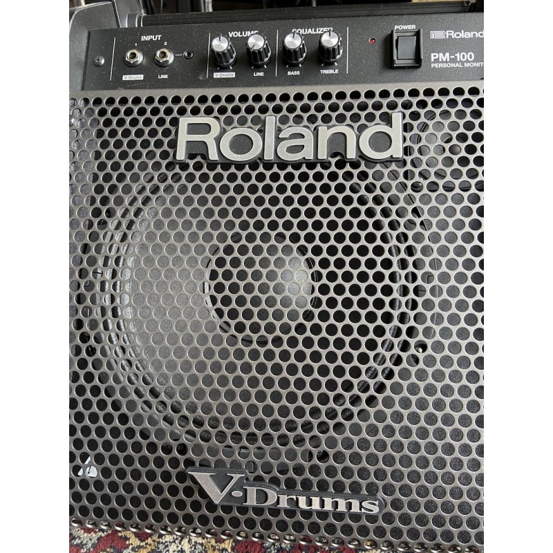 ROLAND-PM100 AMPLI VDRUMS 100W
