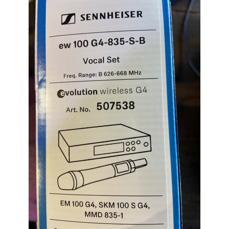 Sennheiser-EW100 G4 835 
