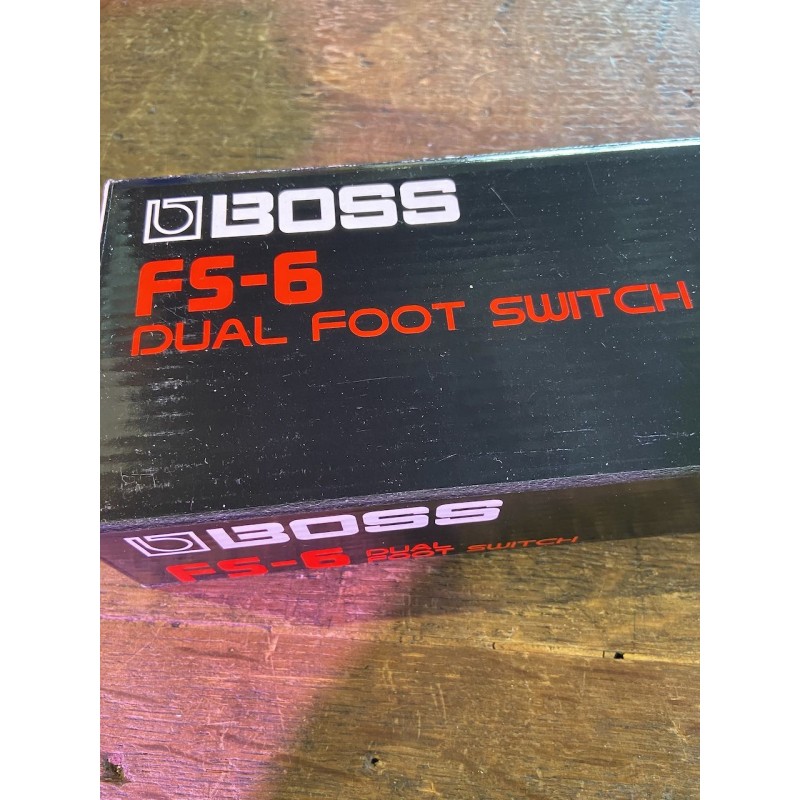 boss-FS6 DUAL FOOTSWITCH