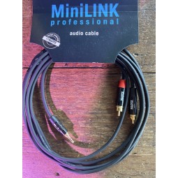 klotz-KY7300 MINI JACK 2 RCA OR 3M