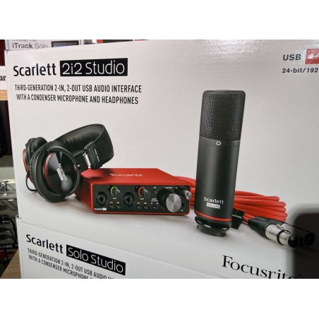 Focusrite-SCARLETT3 STUDIO 