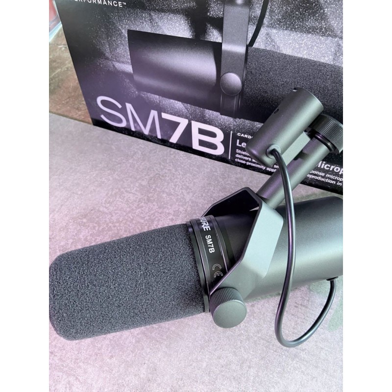 Micro Broadcast Shure Sm7b