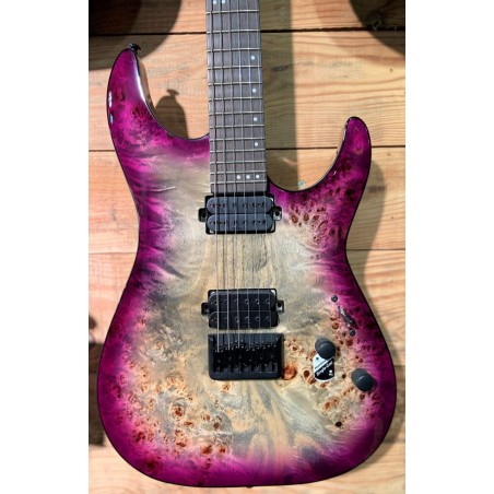 Schecter C6 Pro Aurora Burst