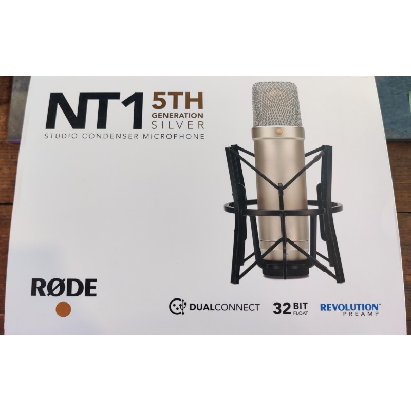 Rode NT1 5th Generation XLR USB Microphone à condensateur de
