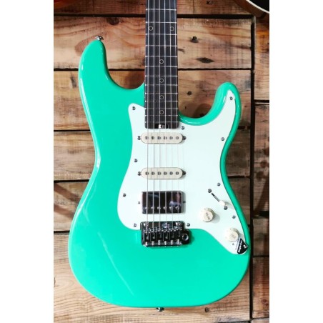 Schecter Nick Johnston Traditional HSS Atomic Green