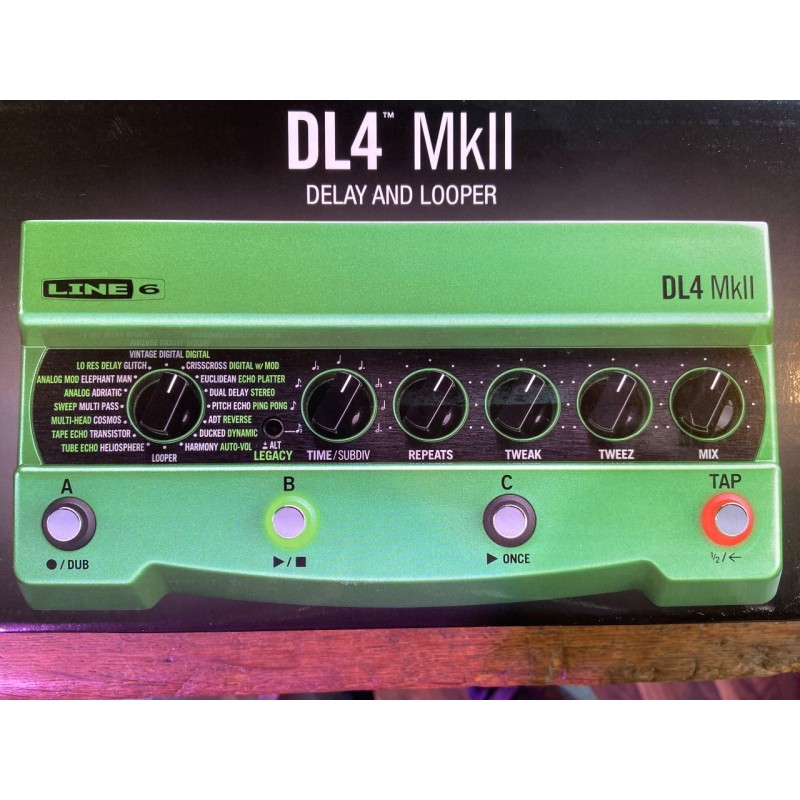 LINE 6 DL4 MKII delay modeler