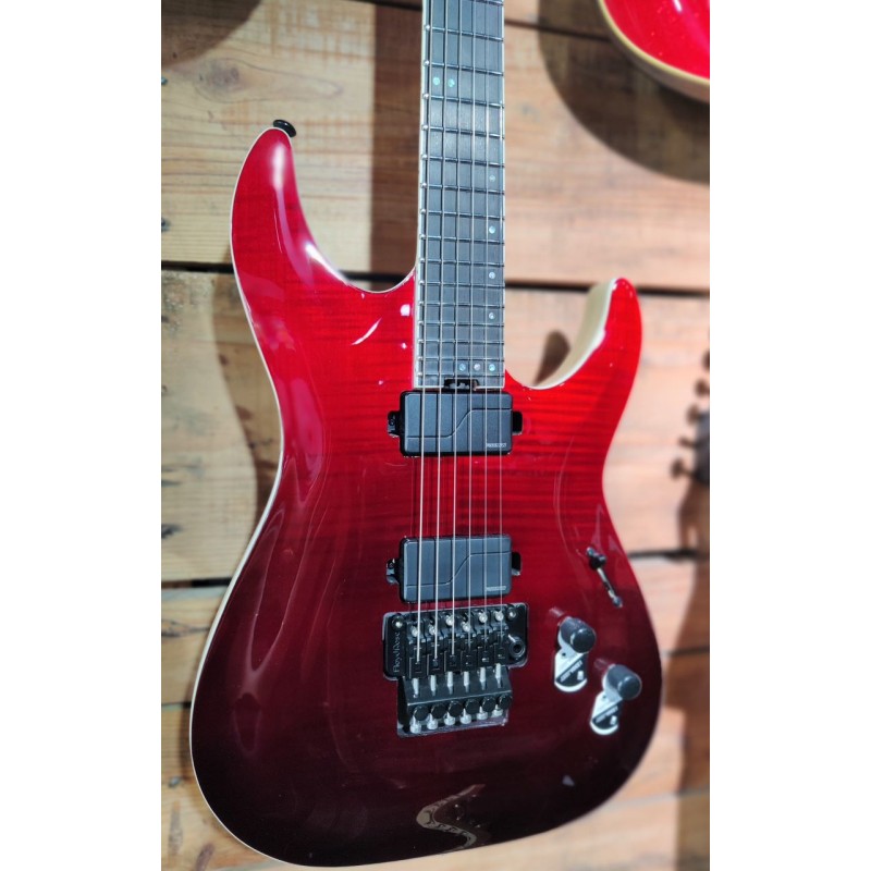 Schecter C1 FR SLS Elite Blood Burst