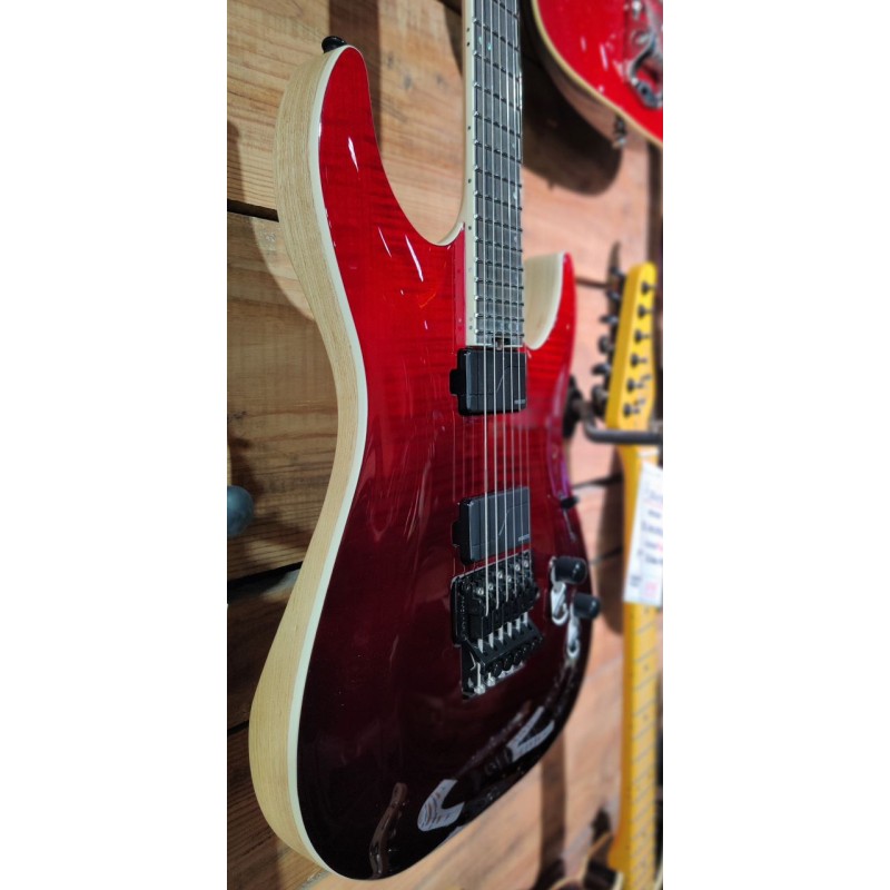 Schecter C1 FR SLS Elite Blood Burst