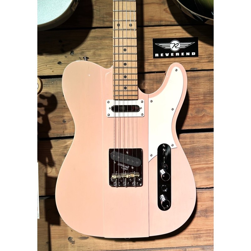 Guitare Reverend Greg Koch Orchid Pink