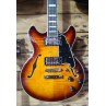 D'Angelico Premier Mini DC Dark Iced Tea Burst