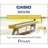 Casio PX-S7000 HM - offre banquette