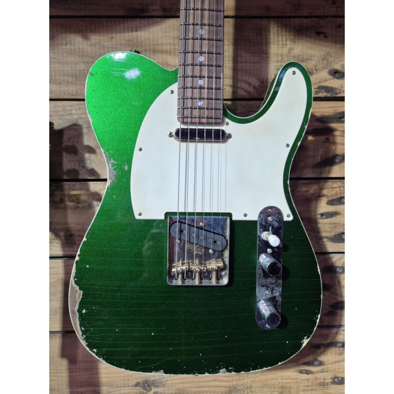 ELEGANTE LTD CANDY GREEN HEAVY RELIC