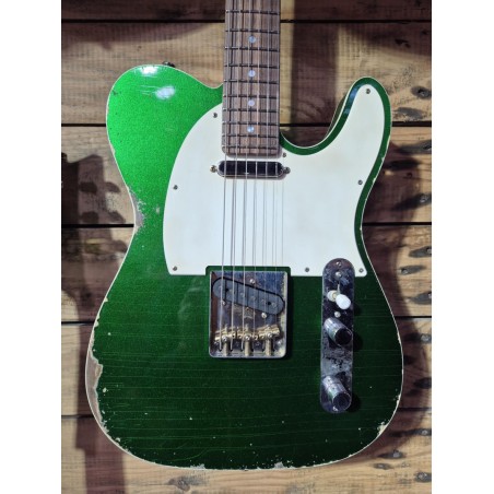 ELEGANTE LTD CANDY GREEN HEAVY RELIC