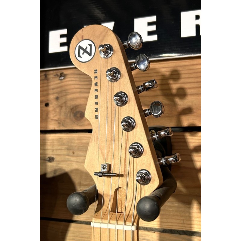 Reverend Lefty Billy Corgan Z One Metallic Silver Freeze