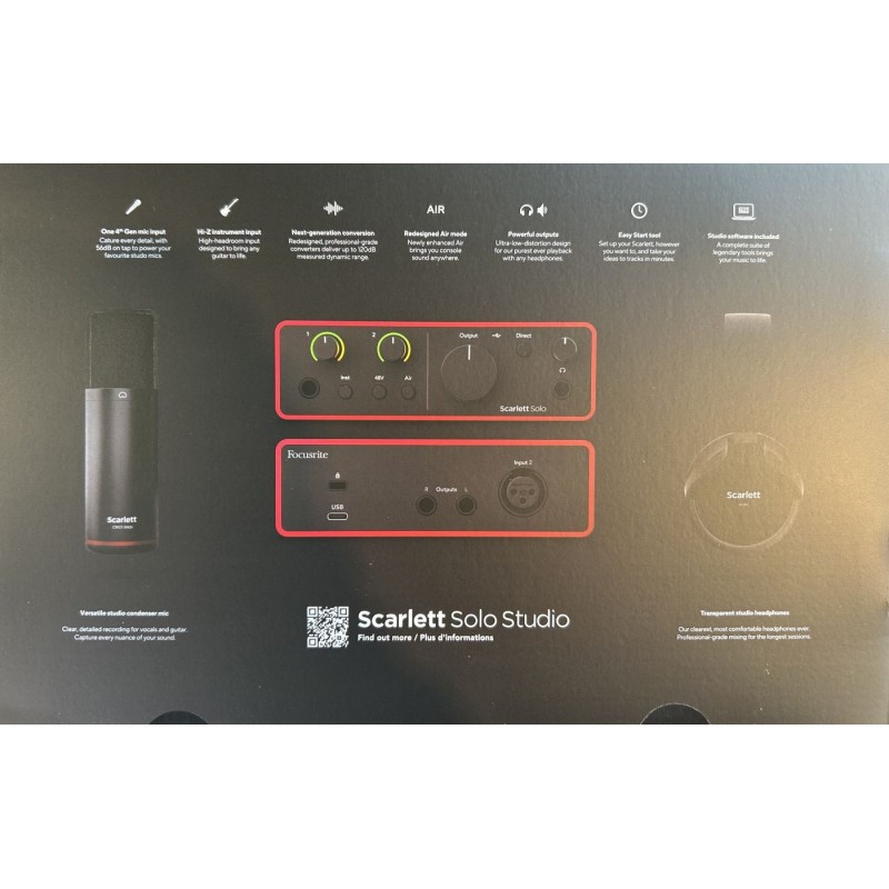 Focusrite scalett solo studio