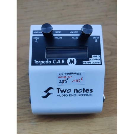 OCCASION Two Notes Torpedo CAB M