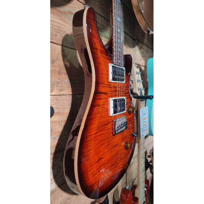 PRS Guitars SE Custom 24 Orange Tiger Smokeburst LTD