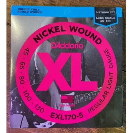 DADDARIO EXL1705 BASSE 5C SOFT