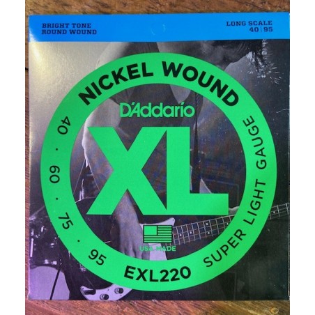 DADDARIO EXL220 BASSE SUPER SOFT 40-95