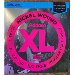 DADDARIO EXL1706 BASSE 6C 32-130