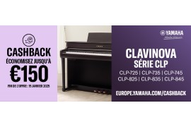 INFO à profiter : Offre Cashback YAMAHA de 40 à 150 € jusqu'au 15/01/2025